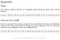 Appendix front-end